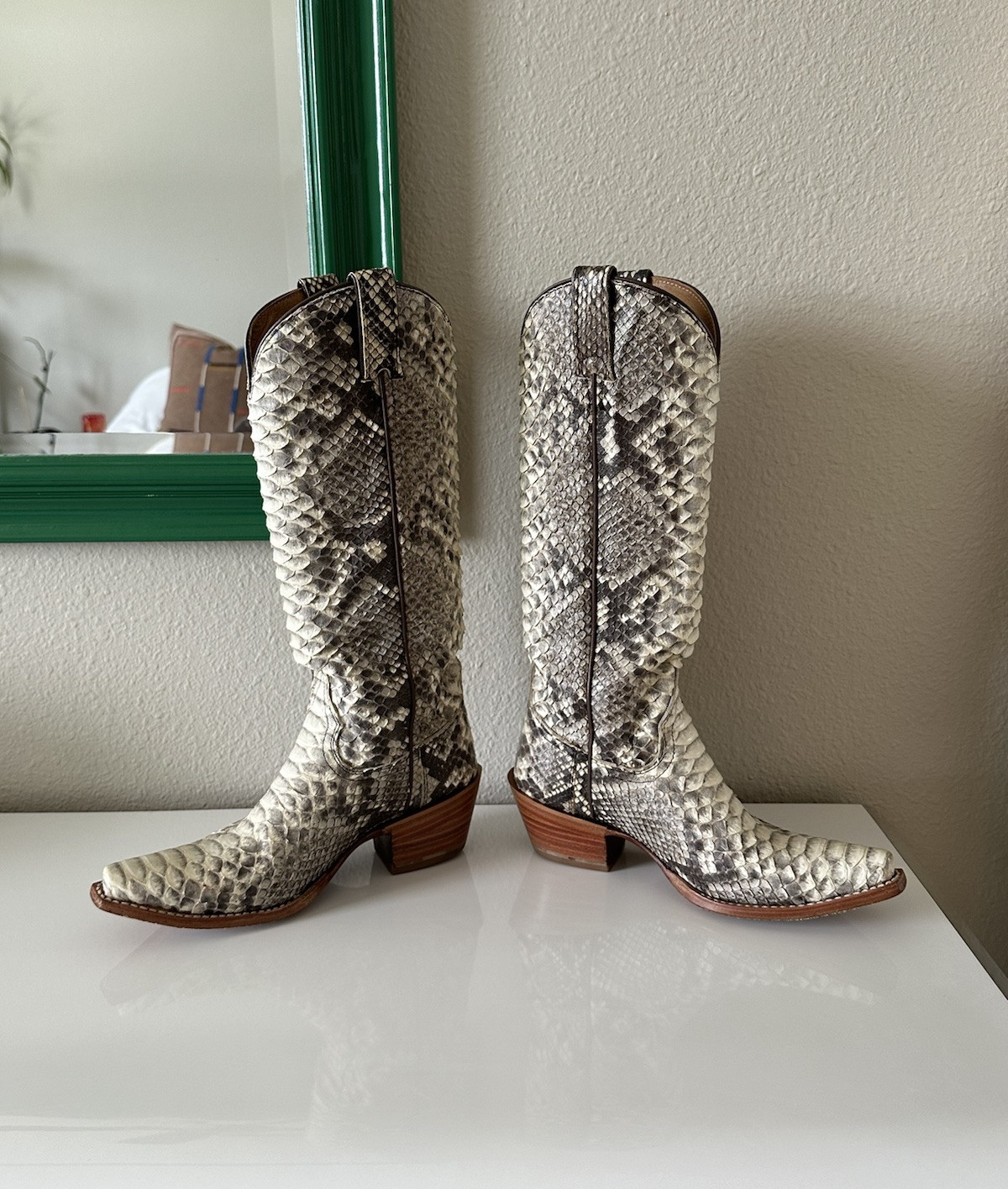 Idyllwind Exotic Python Tall Western Boots - image 4