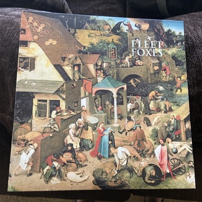Fleet Foxes - Newbury Comics Exclusive Orange Swirl Vinyl - Sold Out, New /2000
