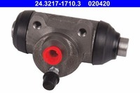 Radbremszylinder Hinten Ate 243217 17103 FÜR Dacia Renault