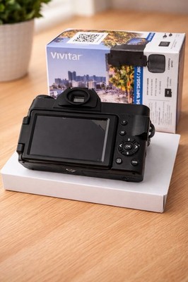 Vivitar 4K WiFi Digital Camera 20MP Model VECXX101 Black 3'' Display