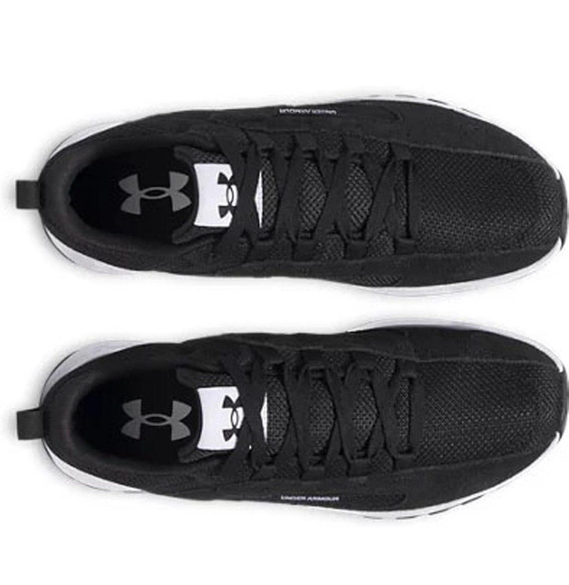 Under Armour UA Street Mirage Shoes Mens Sz 13 Black/White 