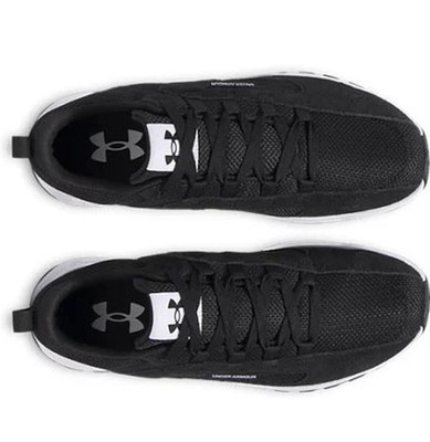 Under Armour UA Street Mirage Shoes Mens Sz 13 Black/White  display picture 2