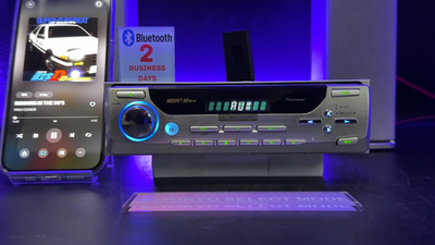 Pioneer Carrozzeria MEH-P717 MD Player Added Bluetooth Dolphin
