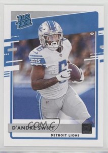 2020 Panini Donruss Rated Rookie D'Andre Swift #309 Rookie RC