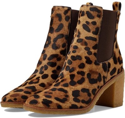Ralph Lauren Marianna Women's Brown Leopard Print Leather US Size 9.5B New