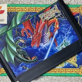 Dragon Scroll W/Box Manual Famicom FC Retro Good Used Game NTSC-J JP