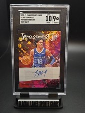 2020-21 Panini Court Kings - Impressionist Ink Ja Morant Ruby AUTO /49 SGC 9 