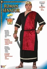 Forum Novelties Roman Senator Adult Costume XL