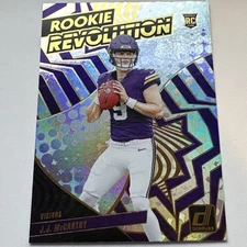 2024 Panini Donruss - Rookie Revolution #3 J.J. McCarthy (RC)🟣🏈
