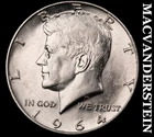 1964-D Silver Kennedy Half Dollar - Choice Gem Brilliant Unc  Lustrous  #K2743