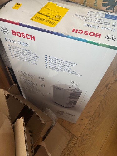 Bosch Cool 2000 | 3 tin 1 | 9000 BTU | Air Conditioner & Dehumidifier