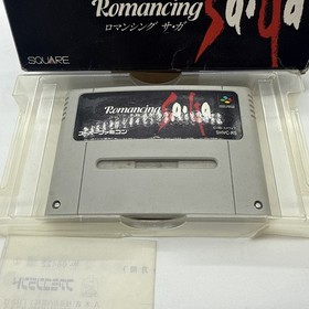 NINTENDO SUPER FAMICOM SFC ROMANCING SAGA 1 Japanese Version Boxed