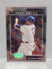 2001 Leaf Certified Materials - Tony Gwynn #24 HOF