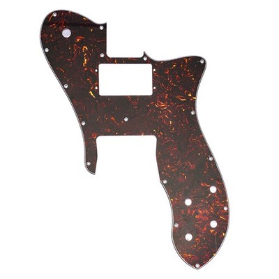 Musiclily Pro 4Ply Tortoise Wide Humbucker Pickguard For 72 Tele Custom Guitar