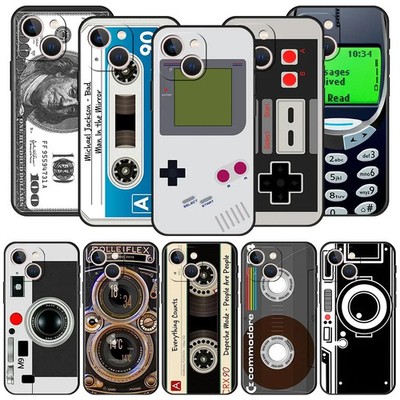 Lustige Vintage Tape Kamera Hülle für iPhone 17 16 15 14 13 12 Pro Max Plus Air