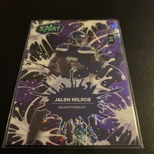 2025 WILD CARD SPLAT 3/6 JALEN MILROE RC SEATTLE SEAHAWKS 