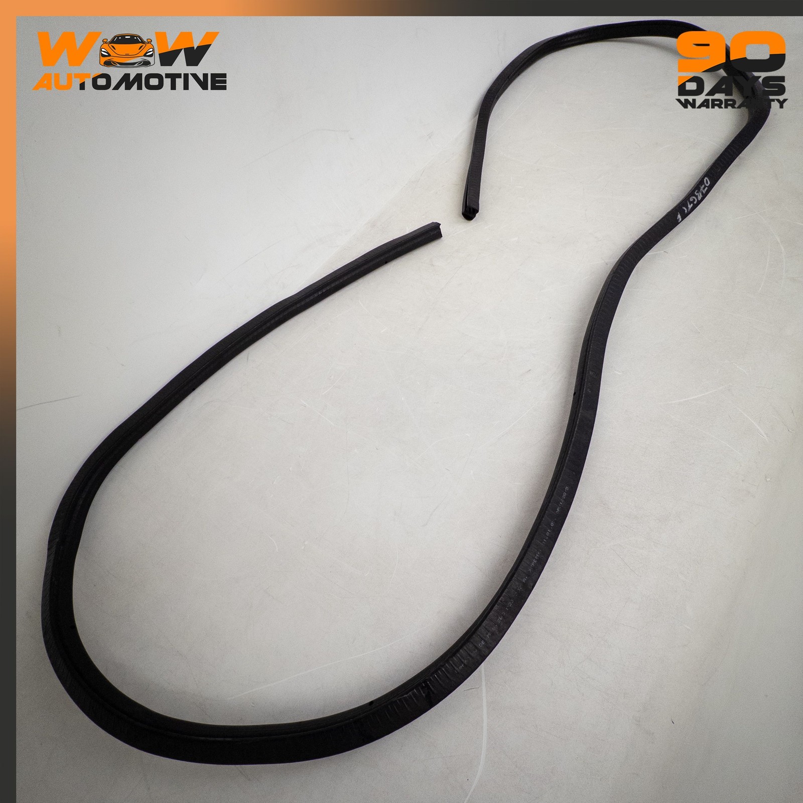 04-17 BENTLEY CONTINENTAL GTC FRONT HOOD BONNET RUBBER WEATHERSTRIP SEAL OEM
