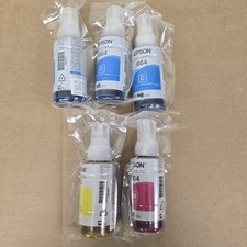 Brand New Epson 664 Ink Bottles Set Of 5