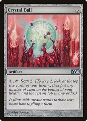 Crystal Ball - Magic 2011 (M11) #203 Uncommon Artifact