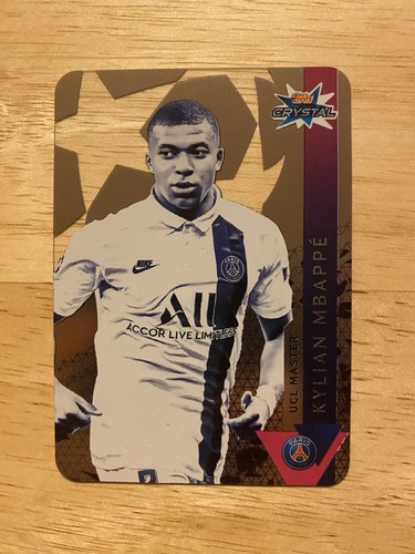 Kylian Mbappe #116 2019 Topps UEFA Champions League Crystal card