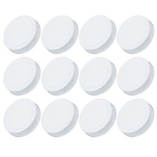 42Pcs 70mm/2.76" Regular Mouth Tin Plate Mason Jar Lids for Canning Jars White