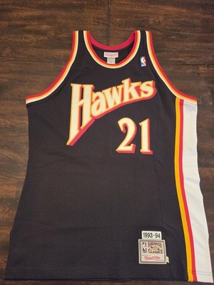 Dominique Wilkins 1993-94 Atlanta Hawks Alternate Mitchell & Ness