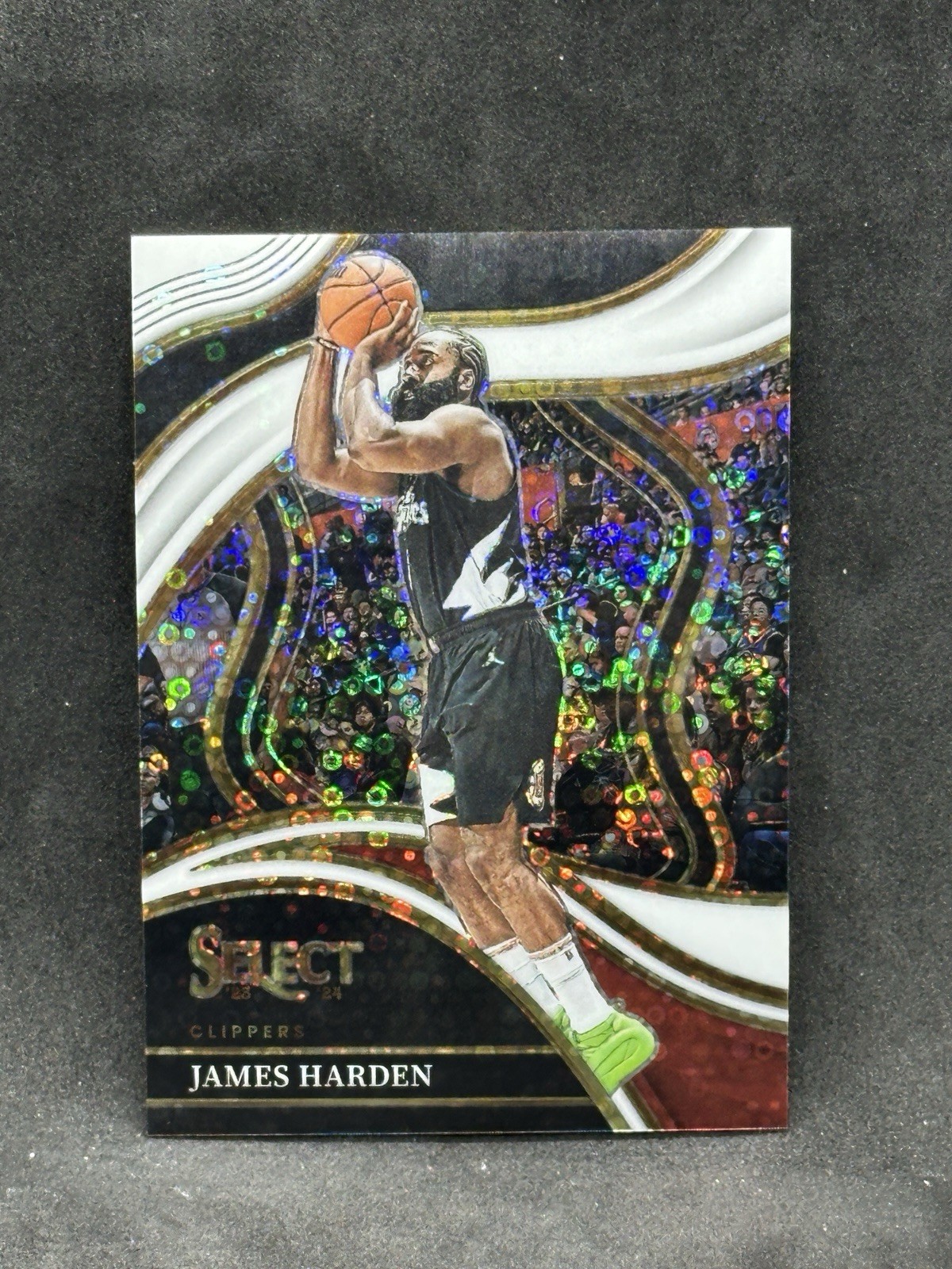 James Harden 2023-24 Panini Select Courtside White Sparkle Prizm