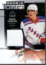 2022-23 SP Game Used Rookie Sweaters #RSBS Braden Schneider Jersey - HKY