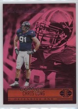 2022 Panini Chronicles Draft Picks Illusions Pink Chris Long #6 0q3
