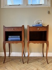 A Pair Of Vintage French Bedside Tables