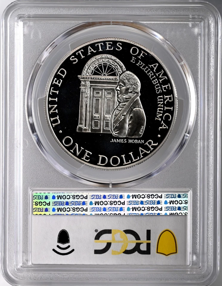 1992-W $1 WHITE HOUSE PROOF SILVER DOLLAR COMMEMORATIVE PCGS PR70 DCAM #49028551 - Image 4 of 4