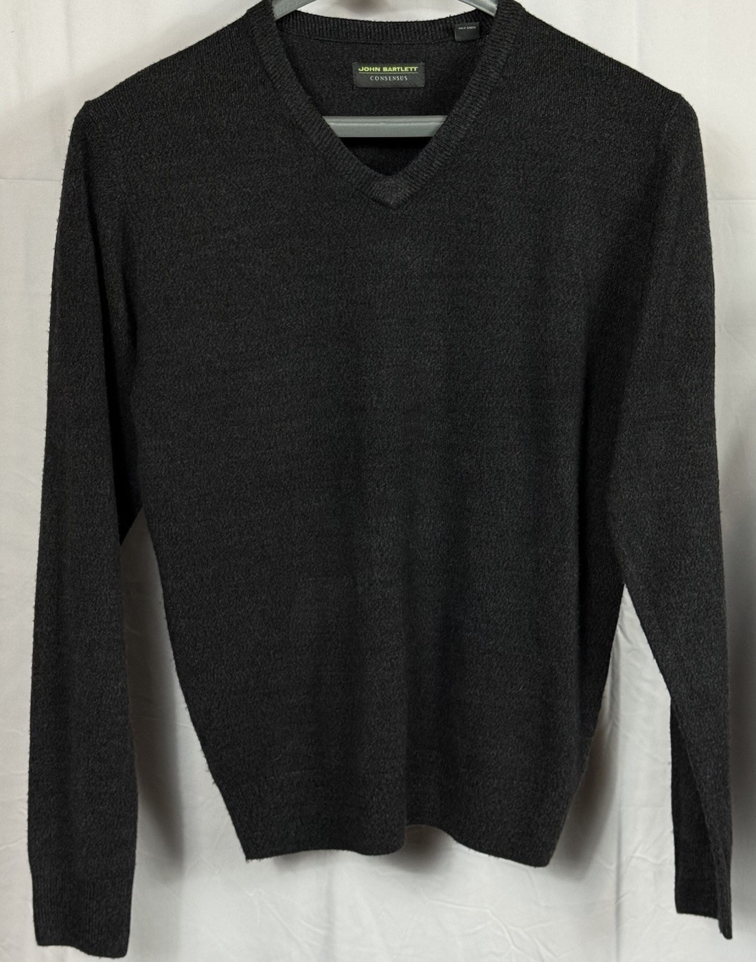 John Bartlett Consensus Charcoal Gray Sweater Men… - image 1