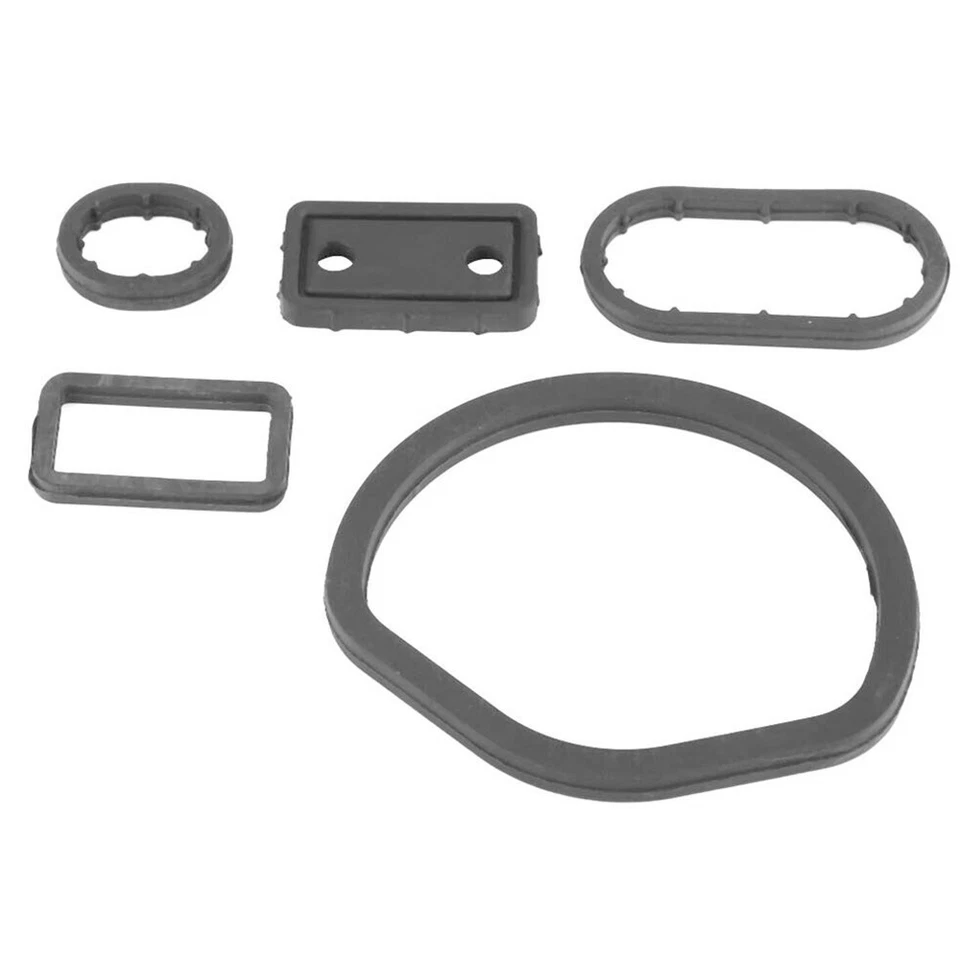 5Pcs Oil Filter Housing Seal Kit For Mercedes Benz W203 W208 W209 1121840261 - Image 3 of 4
