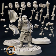Dwarven Engineers 28mm Modular Dwarf Unit LotR MESBG Compatible