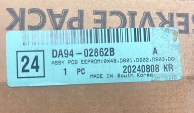 Samsung DA94-02862B Refrigerator Electronic Control Board Genuine OEM Ea1
