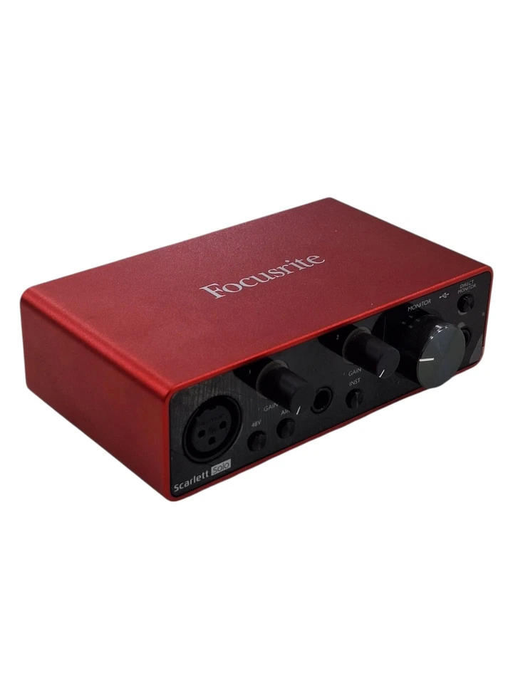 Focusrite Scarlett SoloStudio 3a generazione Studio di registrazione nero e... - Immagine 4 di 4