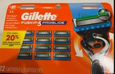 Wkłady do żyletek męskie Gillette Fusion5 ProGlide 12 wkładów