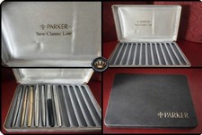 PARKER espositore penne portapenne display keyword chiusura 12 PENNE vintage