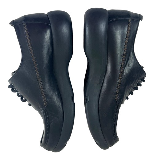 Patrick Cox Designer Lace-up Shoes Women's Size 41 EU 10 US Leather Oxfords Y2K - Picture 4 of 11