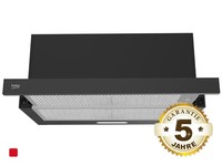 Beko HNT61520BH Flachschirmhaube 60 Cm Schwarz Dunstabzugshaube