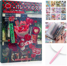 800 Pcs Japanese Sticker Book for Scrapbook Junk Journal Memory