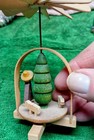 German Folk Art Christmas Wood Carved Pyramid Shepherd — photo 4