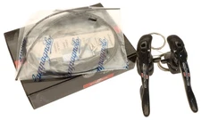 Campagnolo Record 11 Speed Carbon Ergopower Brake Levers Shifters '15 NOS NEW