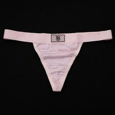 NEW Victoria's Secret Shine Cotton Modal V-String Thong Panty M MEDIUM