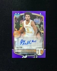 2025-26 Topps Bowman Chrome Auto Ja'Kobi Gillespie 1st Purple 146/250 HF34