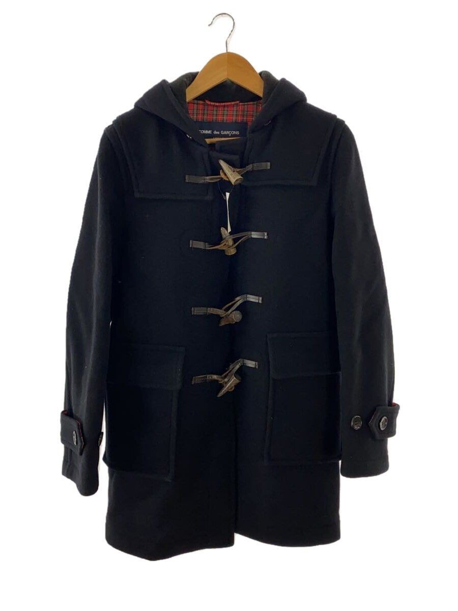 COMME DES GARCONS DUFFLE COAT SS WOOL Navy HB-C017 Used | eBay