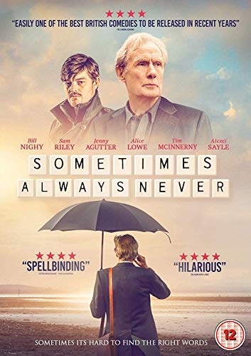Sometimes Always Never DVD Drama Sam Riley
