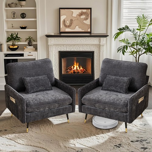 Deep Seat Comfy Cloud Couch Sofa Set Modular Sectional Sofa with Movable Ottoman - Picture 16 of 30