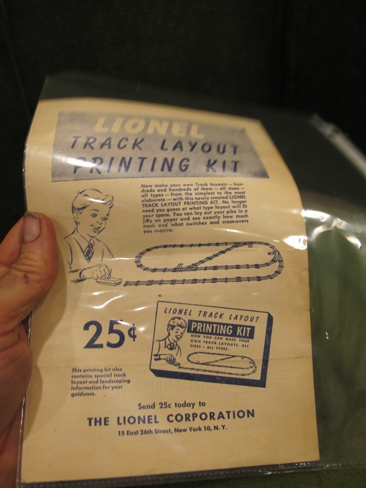 Original Lionel smoke Engine Instructions eBay