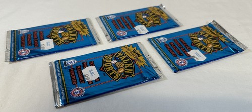 RARE 1997 SB Score Board TalkN Sports (4) Brand New Sealed Card Packs - Picture 4 of 4